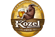 Velkopopovický Kozel Černý, výčepní pivo tmavé